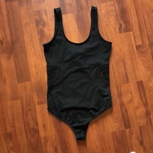 Black bodysuit